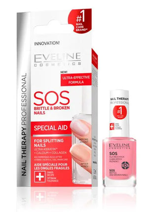 Tratament SOS pentru unghii rupte si fragile Eveline
