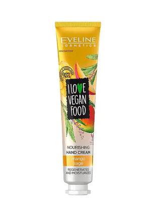 Eveline I Love Vegan Food Cremă Hrănitoare pentru mâini Mango 50ml